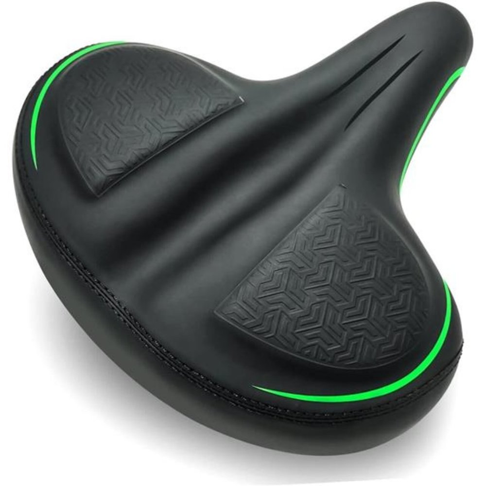 Unisex Oversized Comfort Bike Seat Wide Comfortable Bicycle Seat Cushion New - Picture 1 of 8